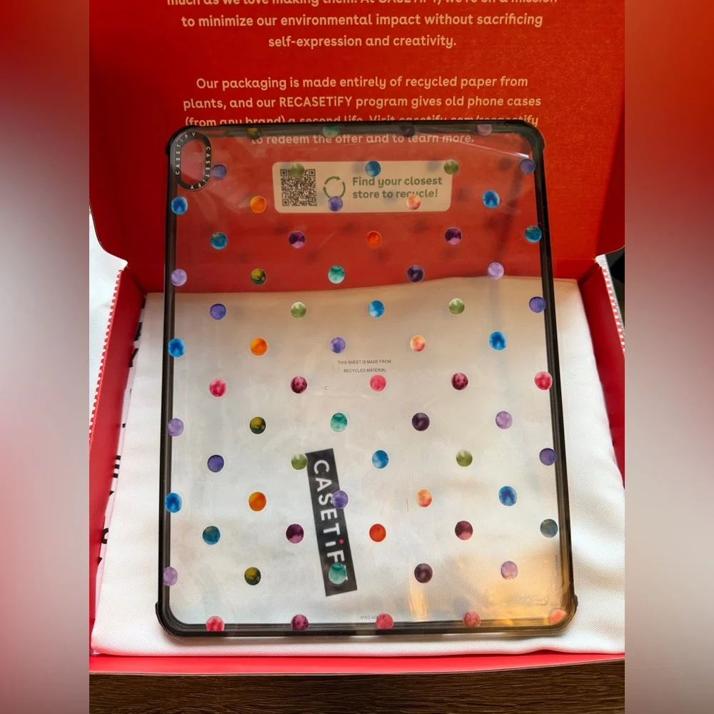 Casetify Palette of Dots iPad Air 13” Case